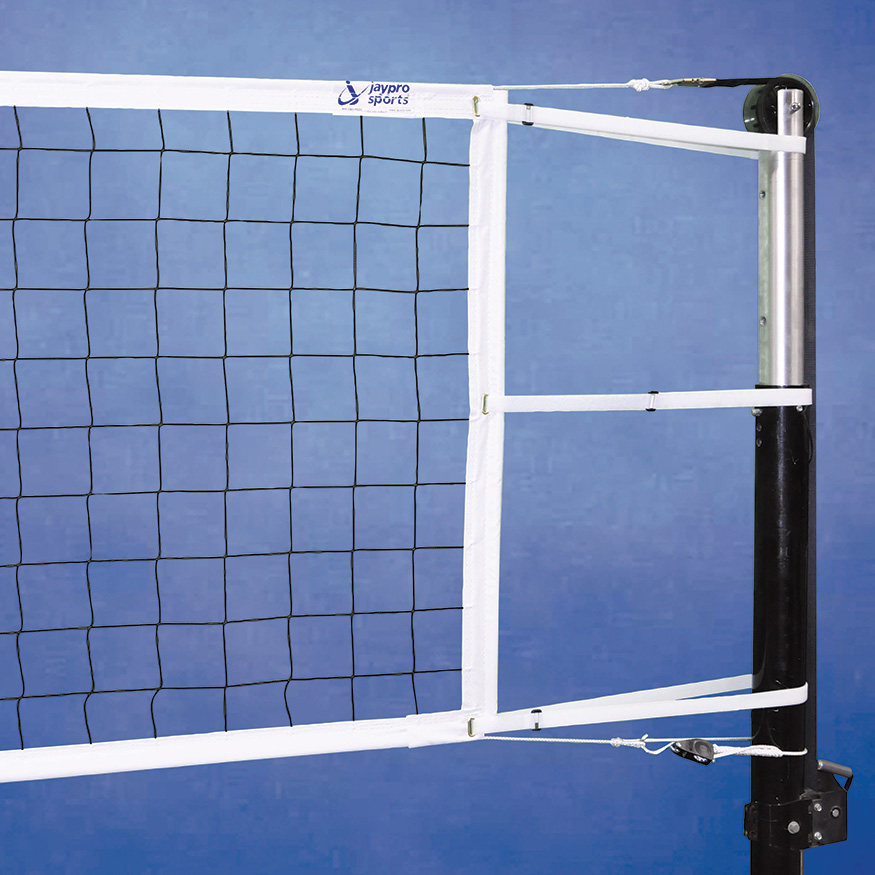Jaypro premiere competition volleyball net